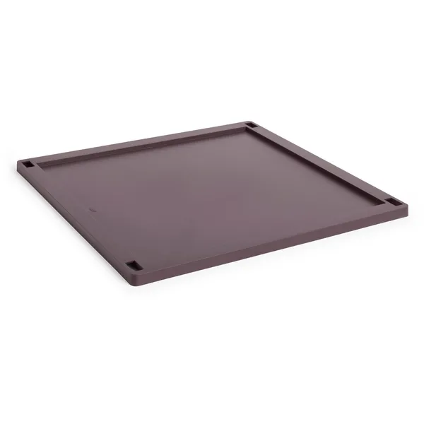 Colour Crate Plastic Large Square Lock Bordeaux