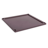Colour Crate Plastic Large Square Lock Bordeaux