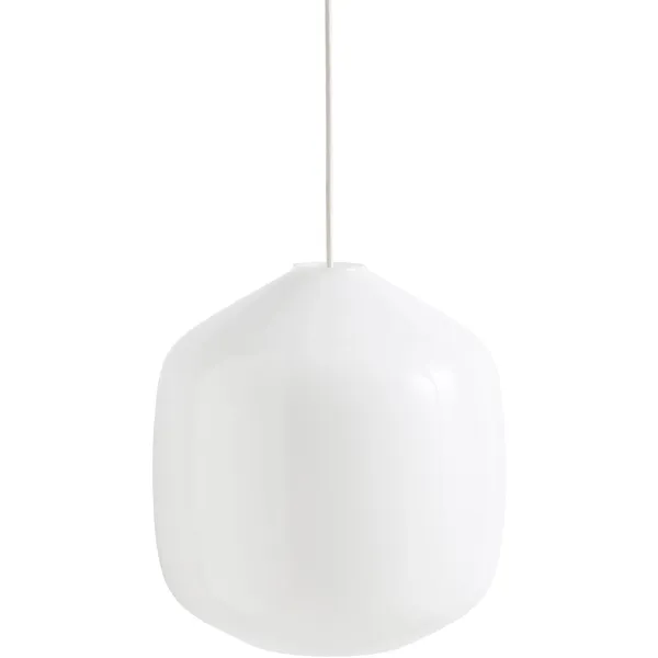 Buoy Glass Riippuvalaisin 30 cm Clay White