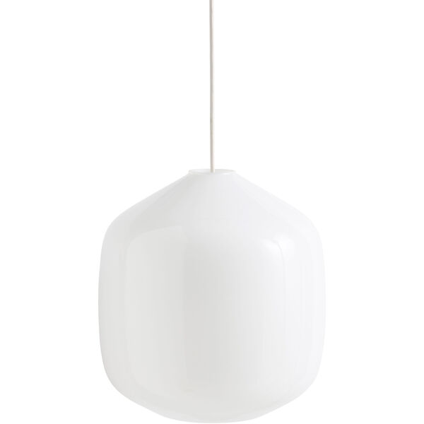 Buoy Glass Pendel 30 cm Clay White