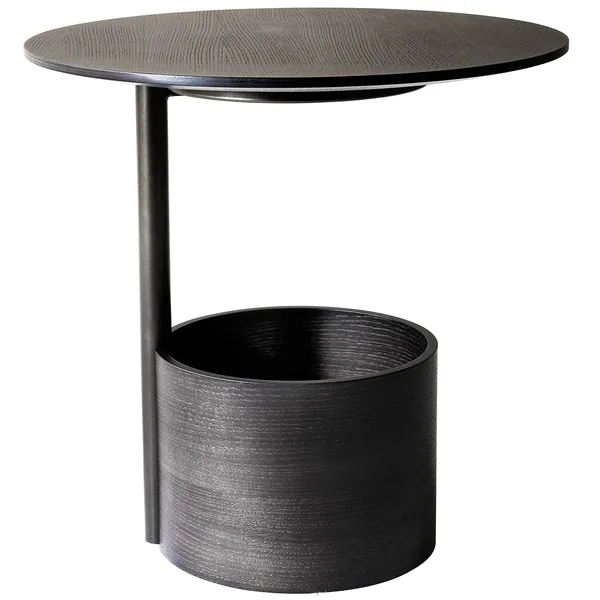 Parasol Sohvapöytä Ø50 cm Dark Stained Oak