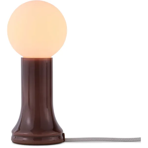 Shore Table Lamp Bottle Brown