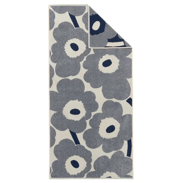 Unikko Badehåndklæde 70x150 cm Blueberry