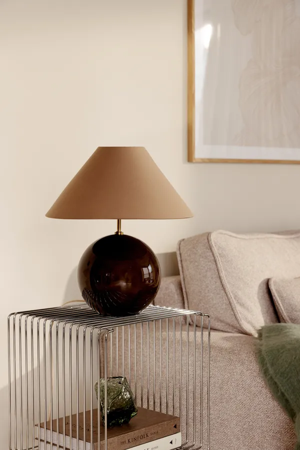 Iris 35 Bordlampe Mocha