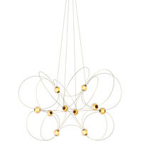 Munari Lysekrone X10 Guld