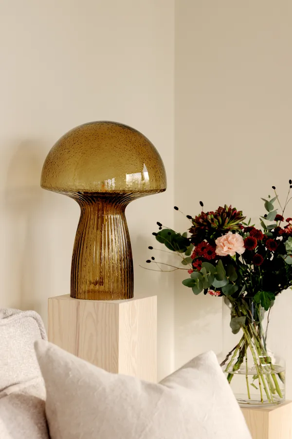 Fungo Bordlampe Special Edition 30 cm Brun