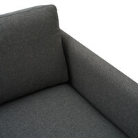 Rar 3-Seter Sofa Mørkegrå