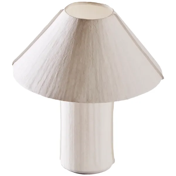 Paper Bordlampe Hvid