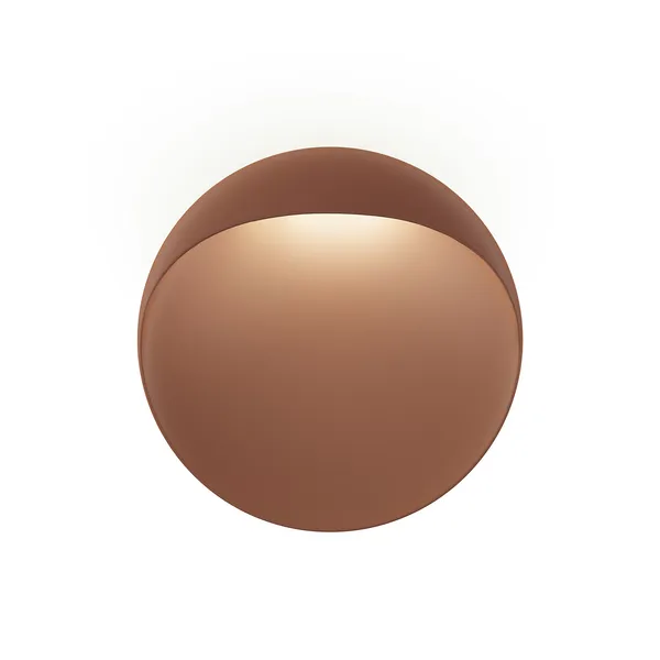Flindt Vegglampe Ø300 LED 2700K Corten