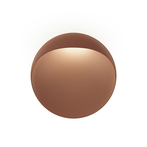 Flindt Vegglampe Ø300 LED 2700K Corten