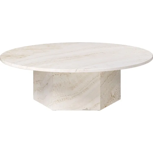 Epic Sofabord Rund 110 cm Neutral White