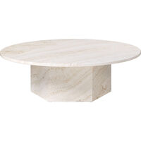 Epic Sofabord Rund 110 cm Neutral White