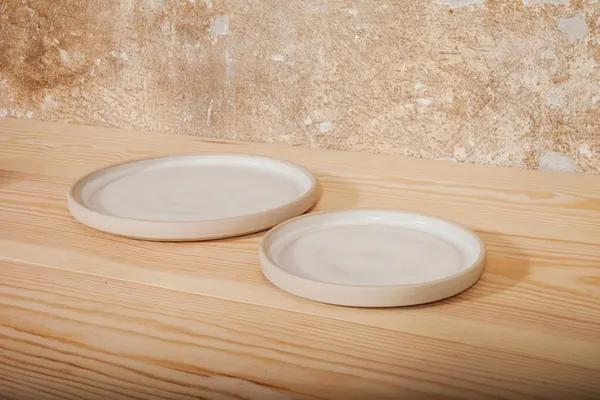 Otto Tallrikar 2-pack Ø25 cm Vit