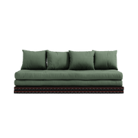 Chico Soffa Med Madrass 80x200 cm Olivgrön