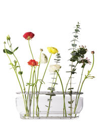 Ikebana Long Vase Rustfrit Stål