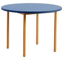 Two-Colour Bord Ø105 cm Ochre / Blå