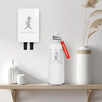 Brandfilt Design Vit