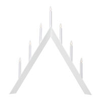 Arrow Candlestick White