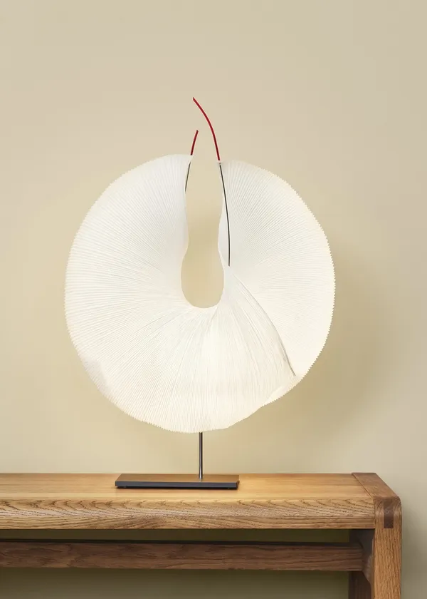 Yoruba Rose Bordlampe Hvit