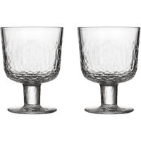 Mainio stemmed glass 30cl mocha 2-pack
