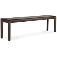Bok Bänk Mörkbetsad Ek 35x146 cm