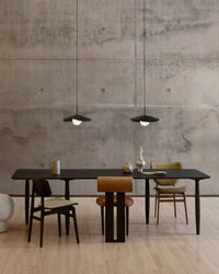 Oku Dining Table 95x250 cm Black