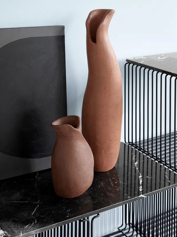Panton Wire Ext Yläpaneeli D:34 Musta Marmori