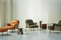 Lyra Armchair Vintage Cognac