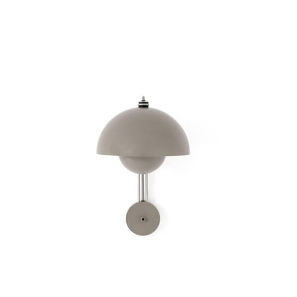 Flowerpot VP8 Seinävalaisin Grey Beige