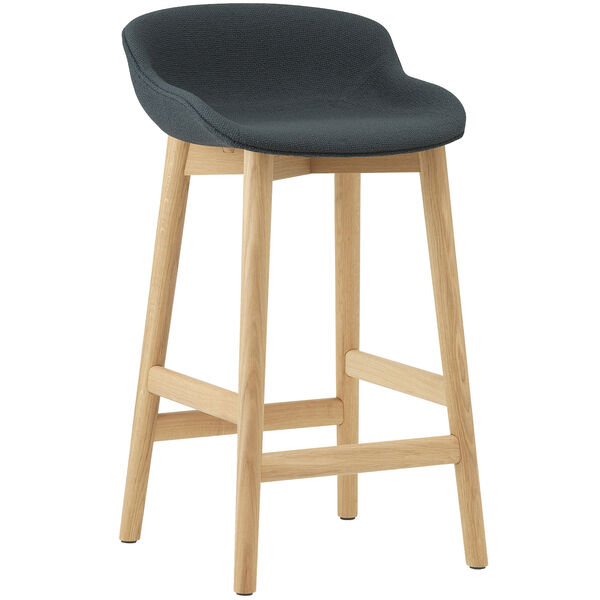 Hyg Barstol 65 cm Mörkgrå / Ek