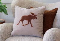 Moose Kuddfodral 50x50 cm Tan