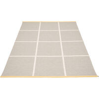 Criss Plastmatta Linen / Vanilla / Pale Yellow 180x260 cm