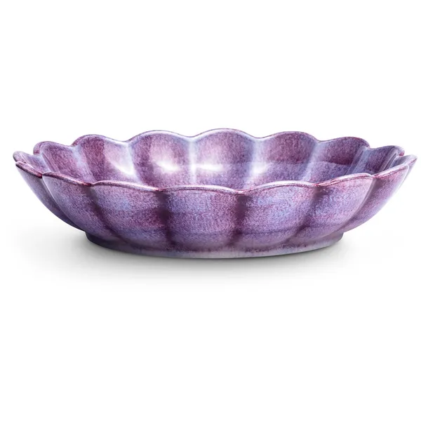 Oyster Skål 24 cm Violet