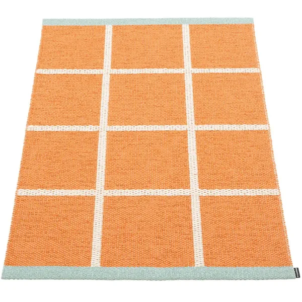 Criss Pop Plastmatta 70x100 cm Pale Orange / Vanilla / Pale Turquoise