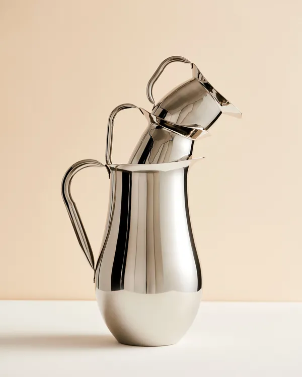 Indian Steel Pitcher Karahvi Ruostumaton Teräs XS