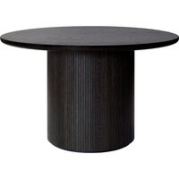 Moon Spisebord Rundt Ø150 H73 Brown Black Egefiner