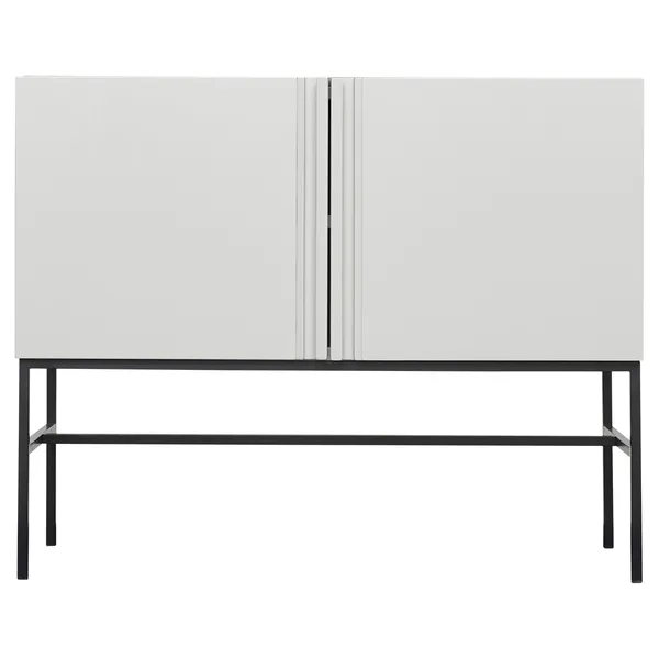 Boss Cabinet With Two Doors Grey Stained