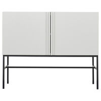 Boss Cabinet With Two Doors Grey Stained