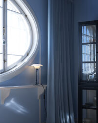PH 2/1 Bordlampe Glossy Deep Blue