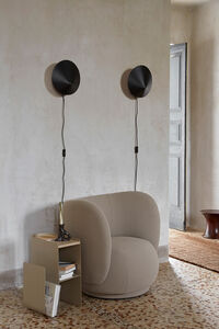 Arum Wall Sconce Seinävalaisin Musta