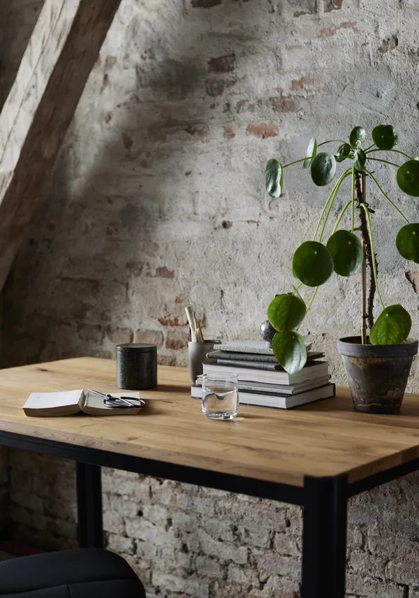 Vita Burk Med Lock Marmor Seagrass