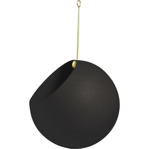 Globe Amppeli Ø17x28 cm Musta