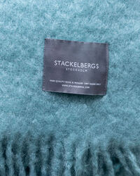 Mohair Pläd 130x170 cm Aqua