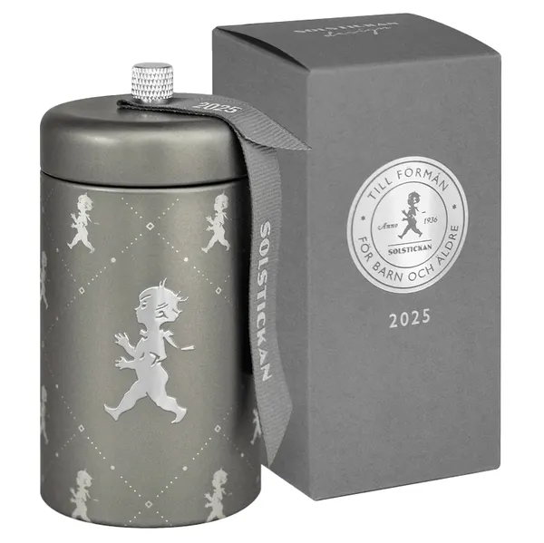 Solstickan Tändsticksrör 2025 Edition Silver