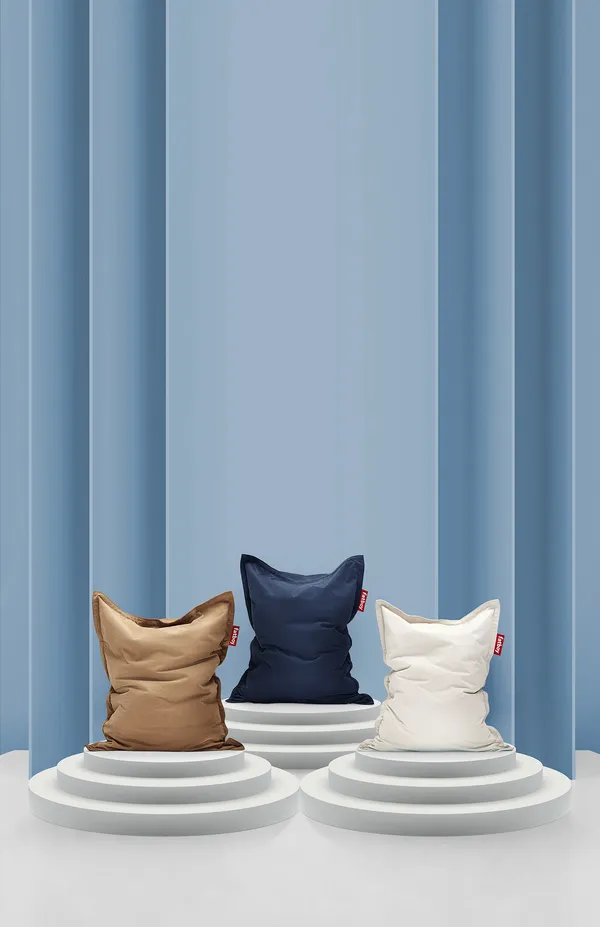Recycled Original Slim Cord Sækkestol Deep Blue