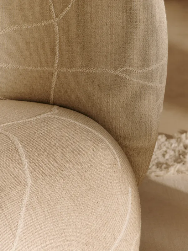 Rico Loungestol Utzon-Can Lis Off-white / Sand