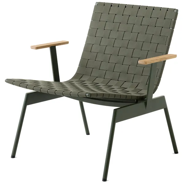 Ville AV45 Loungefåtölj Med Armstöd Bronze Green