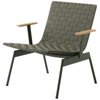 Ville AV45 Loungefåtölj Med Armstöd Bronze Green