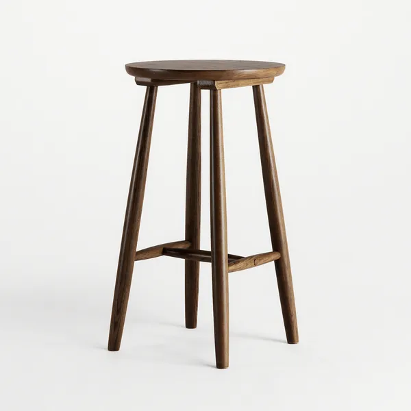Wood H23 Barpall Mörk Ek