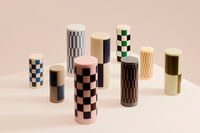 Column Kubbelys M Sort / Grønn